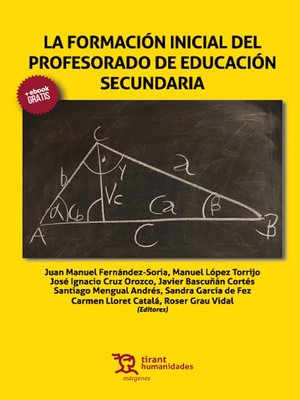 cover image of La formación inicial del profesorado de Educación Secundaria